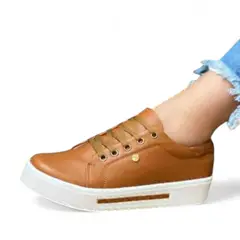 GENERICO - Zapatilla Mujer Elegante 1022L-40 Color Camel