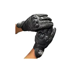 ROSH - KMASTER Guantes Para Moto De Cuero Táctil Talla XL