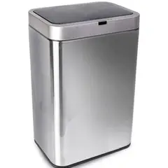 ICHIMATSU - Papelera con sensor de Acero Inoxidable 20 L (28x43.3 cm)