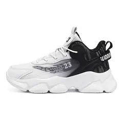 SHANDIAN - Zapatillas Hombre Blanco