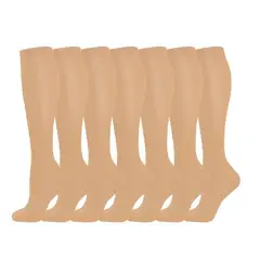 GENERICO - 4 Pares Medias Compresión Varices 15-20 mmHg