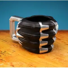 GENERICO - Taza Puño de Pantera Negra 3D Marvel