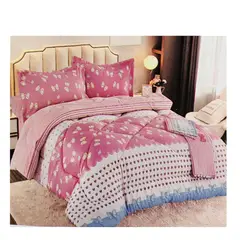 GENERICO - EDREDÓN TELA CON PIEL DE ANGEL KIDS 5 PIEZAS 1.5PLZ