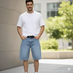 GENERICO - SHORT JEAN OVER FOCALIZADO
