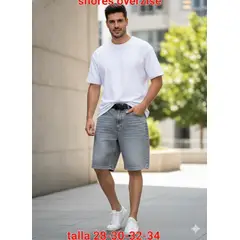 GENERICO - SHORT JEAN OVER FOCALIZADO