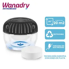 GENERICO - Absorbente de humedad WANADRY + 1 pastilla 450gr.