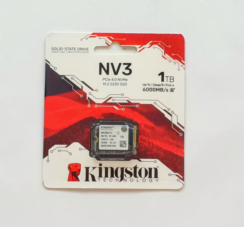 DISCO DURO SOLIDO 1TB M.2 2230 NVMe PCIe 4.0 1TB SNV3SM3/1T0