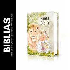 GENERICO - Biblia De León y Oveja Reina Valera 1960 Tapa Dura