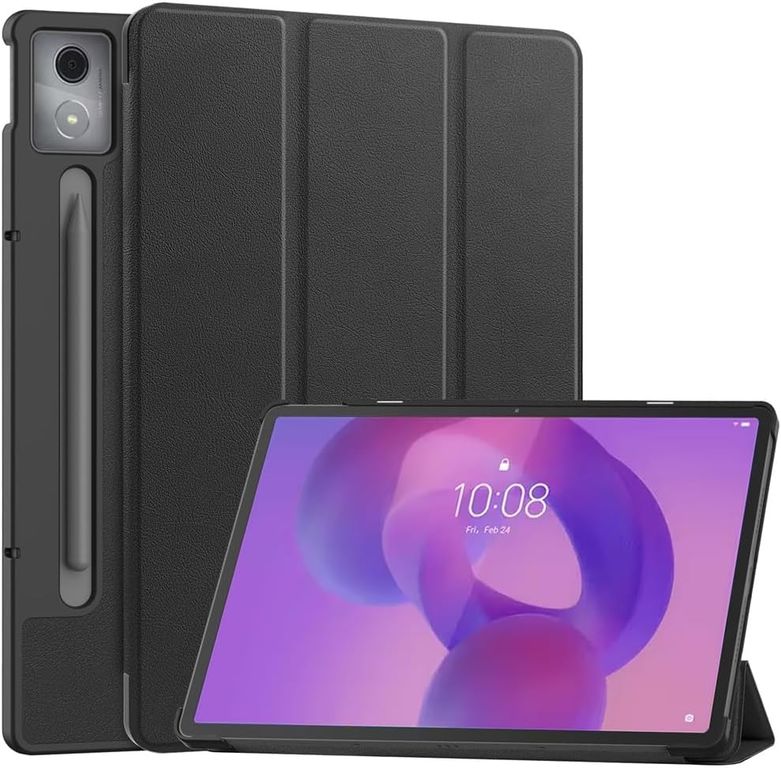 Funda Protector imantado para Lenovo Idea Tab Pro de 12 .7" - NEGRO