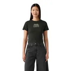 LEVIS - Polo Mujer Essential Sporty Tee Negro