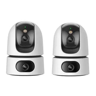 IMOU - Kit de 2 Cámara De Seguridad Wifi Ranger Dual 5MP + 5MP Interior Audio 2vias