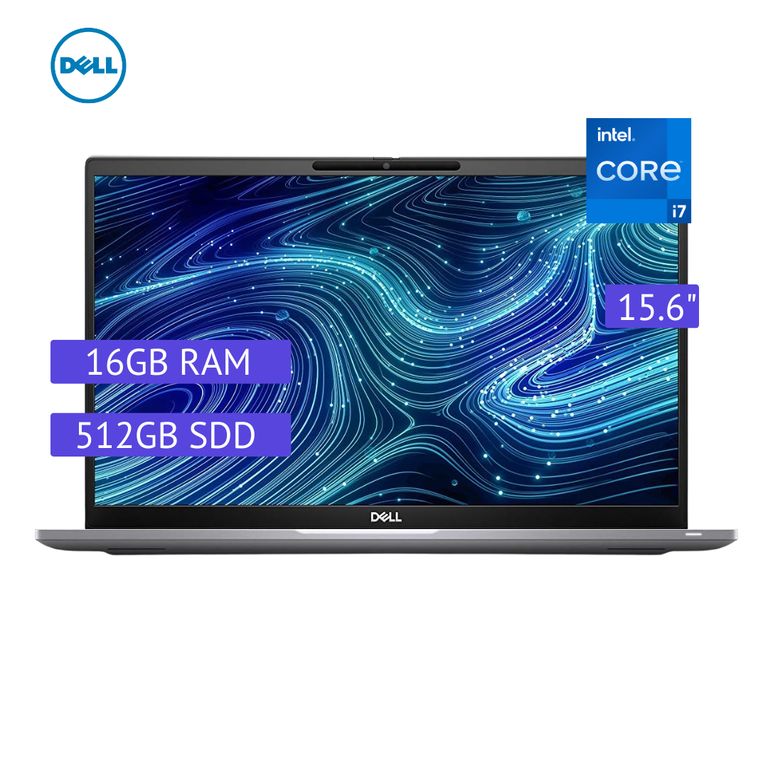LAPTOP REACONDICIONADA LATITUDE 7520 CORE I7 11VA/ 16GB RAM/ 512SSD/ 15.6"