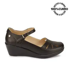 VIALE - Zapato Canasta Casual DK-2602 Negro Cuero