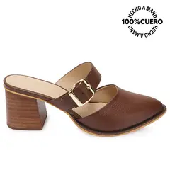 VIALE - Zapato Sueco Casual GISE-2501 Canela