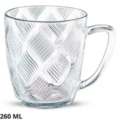 ICHIMATSU - Set de Tazas de vidrio Llamas 260 ml x6 piezas-Ichimatsu