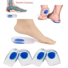 LH ELECTRONIC - Talonera Almohadilla de Silicona en Gel Flexible para Dolor de Espolón Calcáneo