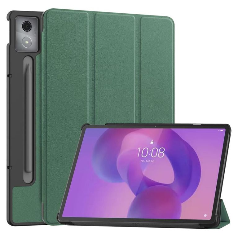 Funda Protector imantado para Lenovo Idea Tab Pro de 12 .7" - VERDE