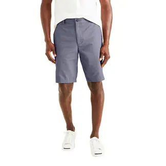 DOCKERS - Short Hombre Perfect Classic Fit Azul