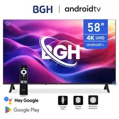 BGH - Televisor B5824UK6AIP 58 UHD 4K Smart Android TV