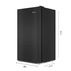 MIRAY - Frigobar-Refrigeradora Con llave 93 LT Negro RM-93M