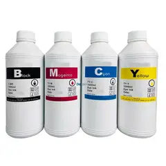 GENERICO - TINTA DE 1 LITRO EPSON NEGRO Y COLORES COMPATIBLE