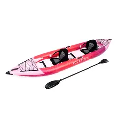 AQUA FORCE - Kayak Inflable Drop Stitch 2 Personas 410cm Aura