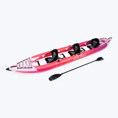 AQUA FORCE - Kayak Inflable Drop Stitch 3 Personas 500cm Aura