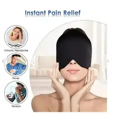 GENERICO - Gorro Alivio Migraña Dolor Cabeza Compresa Frio Caliente