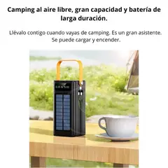BOSS - Cargador Con Panel Solar 60000mAh Bossney Carga Rápida