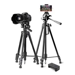 WEIFENG - WT-3560 Trípode Profesional para Cámara y Celular De 170cm