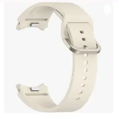 GENERICO - Correa de Silicon para Apple Watch 46mm - Blanco
