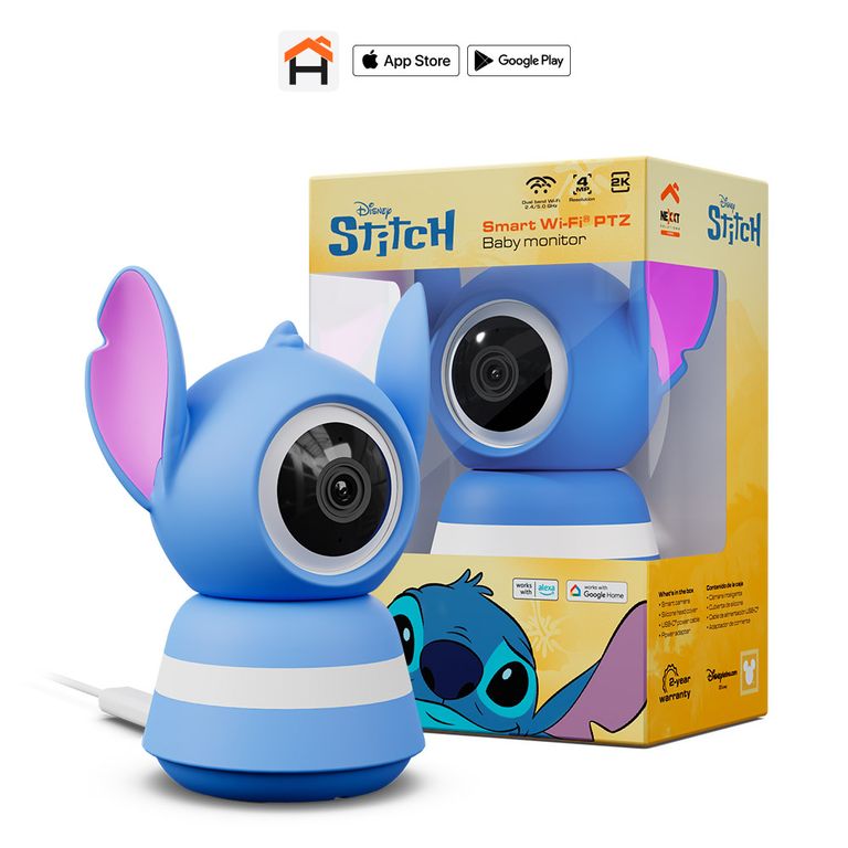 SMART CAMERA NEXXT 2K PARA MONITOREAR AL BEBE NHC-B200ST
