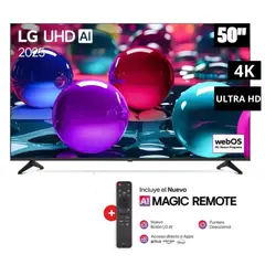 LG - TELEVISOR 50 UHD AI UA73 4K Smart TV - 2025 + Magic Remote