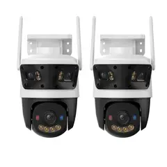 IMOU - Kit 2 Cámara de Seguridad Cruiser Triple Lente 11 MP (3mp+3mp+5mp)