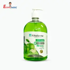 ALKOFARMA - Jabón líquido antibacterial X 1L Manzana -