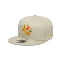 NEW ERA - Gorra 9Fifty MLB New York Yankees Floral Light Beige