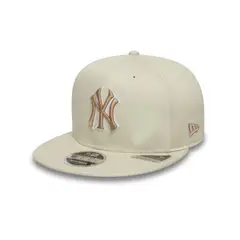NEW ERA - Gorra 9Fifty MLB New York Yankees Ws Patch Light Beige