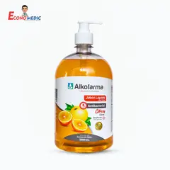 ALKOFARMA - Jabón líquido antibacterial X 1L Cítrico -
