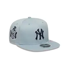 NEW ERA - Gorra 9Fifty MLB New York Yankees Ws Patch Pastel Blue