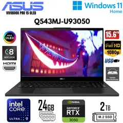 ASUS - Laptop Vivobook Pro 15 Core Ultra9-185H 16GB RAM 1TB SSD 15.6" OLED RTX3050-6GB Q543MJ-U93050