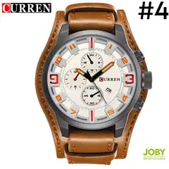 CURREN - DOBLE CUERO BLANCO MARRON