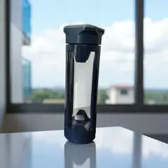 WELL BEING - Tomatodo de vidrio 450 ml Color Azul Oscuro