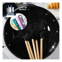 RYBIU IMPORT - Set Completo de 12 Utensilios en Negro Y+Papel de Regalo