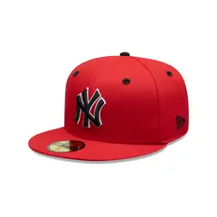 NEW ERA - Gorra 59Fifty MLB New York Yankees Scarlet Patch Red