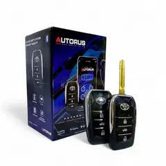 GENERICO - Alarma automotriz con llave flip toyota