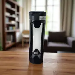 WELL BEING - Tomatodo de vidrio 450 ml Color Negro