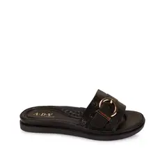 ADV - Sandalia Slide Casual ANA-2636 Negro