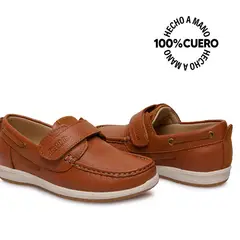 RABBIT - Zapato Top Sider Casual ANGEL-2625 MARRON Cuero