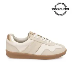 VIALE - Zapatilla Casual CATA-2602 BlansofVa Cuero