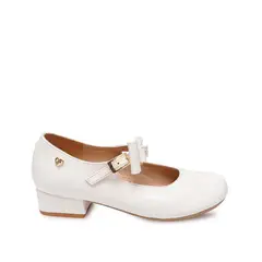 Piazza - Zapato Ballerina Vestir MADIS-2625 Perla Kids